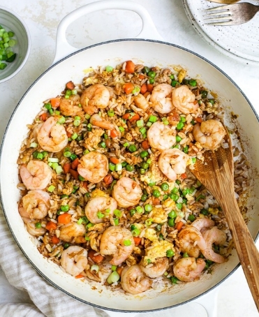 Scampi Fried Rice